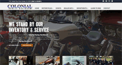 Desktop Screenshot of colonialhd.com